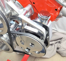 Sbc Chevy Chrome Saginaw Power Steering Pump Aluminum Pulley Bracket Kit Sbc Chevy Chrome Saginaw Power Steering Pump Aluminum Pulley Bracket Kit