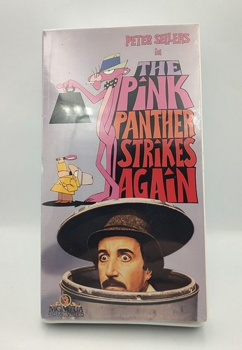 The Pink Panther Strikes Again (VHS, 1993) - Peter Sellers
