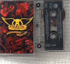 AEROSMITH - Permanent Vacation - Cassette Tape Album Playtested 
