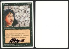 ***Italian Fear Signed Artist Proof** MTG Revised Mark Poole Kid Icarus