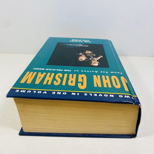 John Grisham 2 Novels in 1 Volume The Client & The Firm Hardcover - Picture 6 of 8