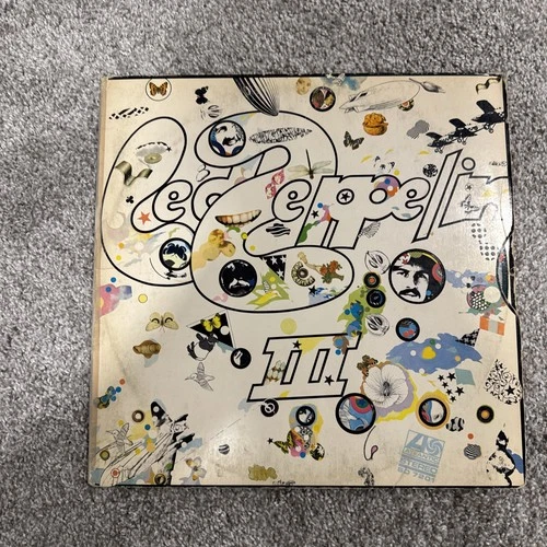 Led Zeppelin III Vinyl LP - 1970 - Red Label Canadian Press - Atlantic SD 7201
