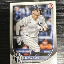 2025 Bowman Topps Aaron Judge Base Set #99 New York Yankees Baseball Card