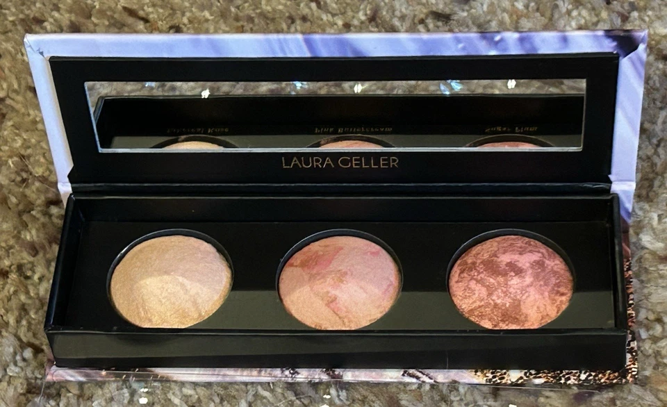 Laura Geller Geller's Greatest BETTER THEN EVER BLUSH TRIO Full Sz Palette *READ - Image 3 of 4