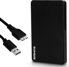 External HDD 1TB USB 3.0 Portable Hard Drive 2.5” Storage Backup PC Mac Laptop