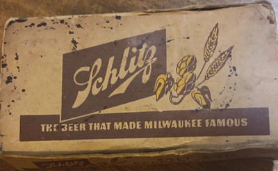 Schlitz Breweriana Vintage Box The Beer That Made Milwaukee Famous