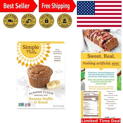 9 Ounce Gluten-Free Baking Mix - Real Banana Muffin & Bread Delight