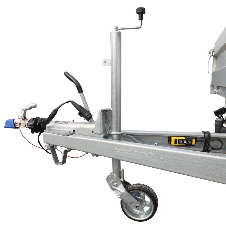 500KG Automatik Schwerlast Stützrad 230x80 extra Lang Anhänger Trailer TD60VXL  - Bild 4 von 4