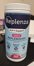 LOT x7 REPLENZA Daily Replenisher Support MIXED BERRY 6.8 Oz BB 10/26