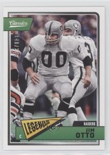 2018 Panini Classics Legends Red Back 140/299 Jim Otto #166 HOF 03wd