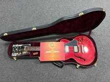Gibson CS-336-P Red Hollowbody E-Gitarre mit Hartschalenkoffer