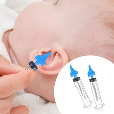 10ML Syringe EarCare Ear Wax Remover Syringe Ear Ear Syringe Flusher Irrigation