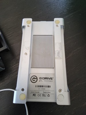 G-Tech G/Drive Gen 4  Professional  2TB  Ext HardDrive. 4 Outputs. Tested/Works!