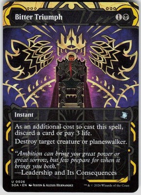 Bitter Triumph 26 Secrets of Strixhaven Mystical Archive Magic the Gathering