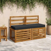 Bankkissen Soest 100 % Polyester Dunkelblau 110 X 40 X 8 Cm