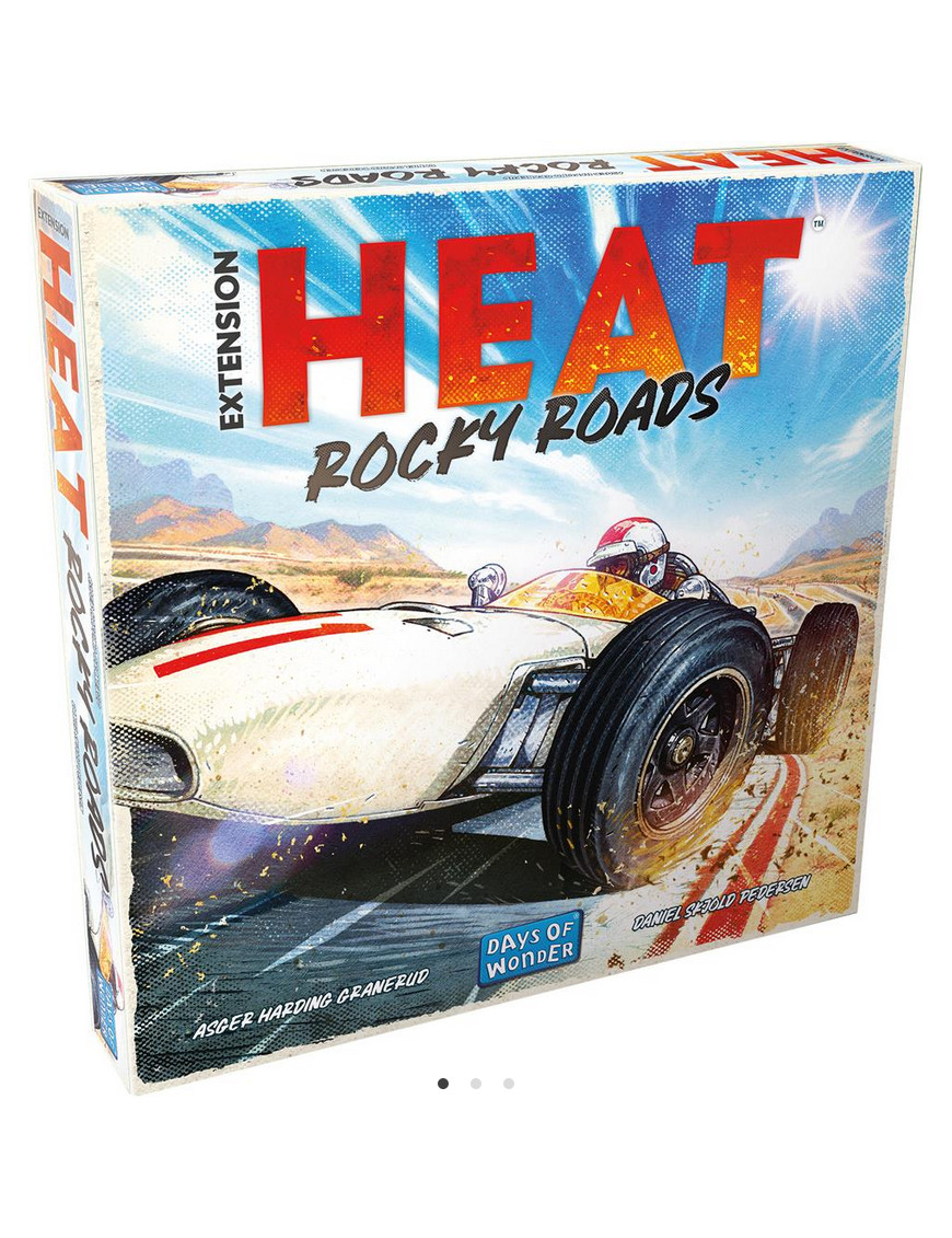 Heat extension Rocky Roads FR Days of Wonders HEAT04 - Extension jeu de plateau