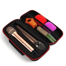 Vaguelly Wireless Microphone Case: Hard EVA for Handheld Dual Mic Bag Carrying