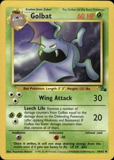 1999 Golbat Uncommon Fossil 34/62 Unlimited MP on eBay