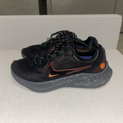 Nike Herren Sportschuh Sneaker Nike Run schwarz/grau/orange Mesh atmungsaktiv