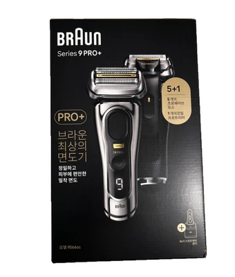 Rasoir électrique sans fil Braun Series 9 Pro+ 9566cc centre de charge... - Photo 1/3