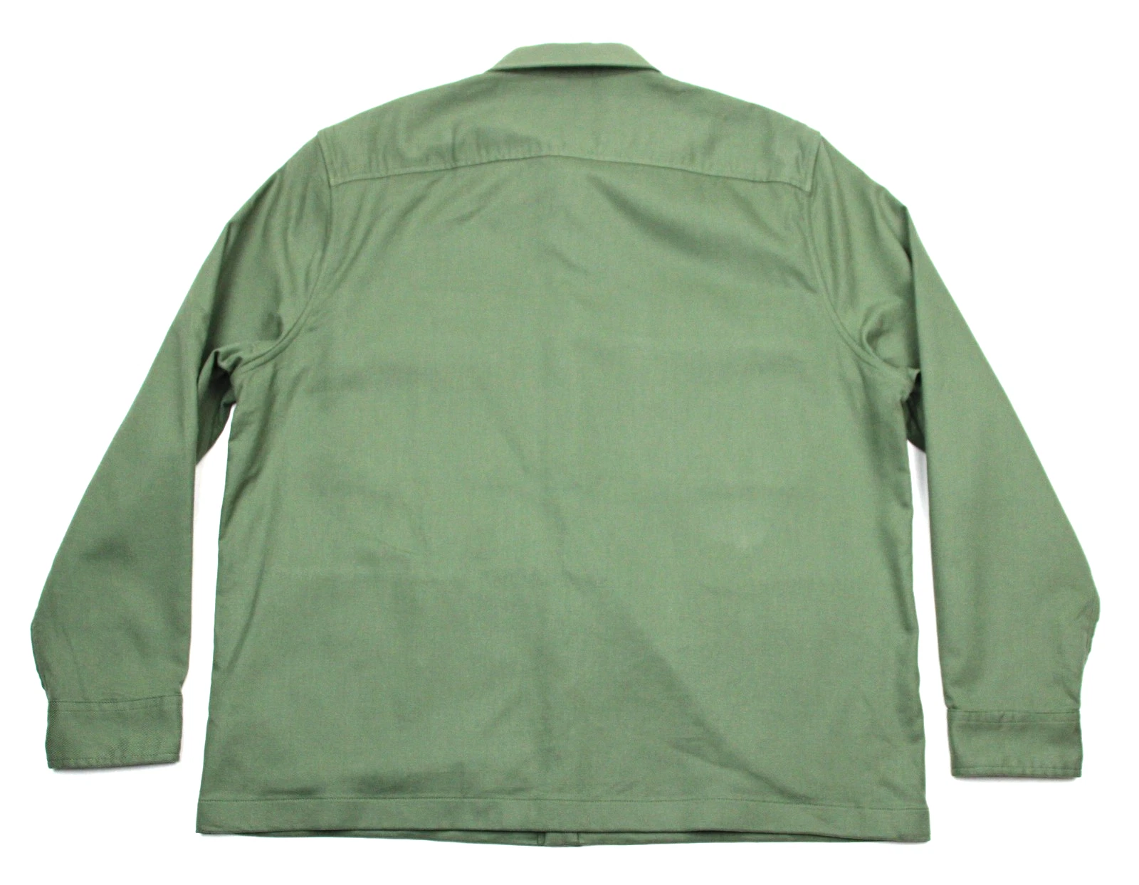 Vince Workwear Shirt Jacket Mens XL Green Double Face Overshirt image 3