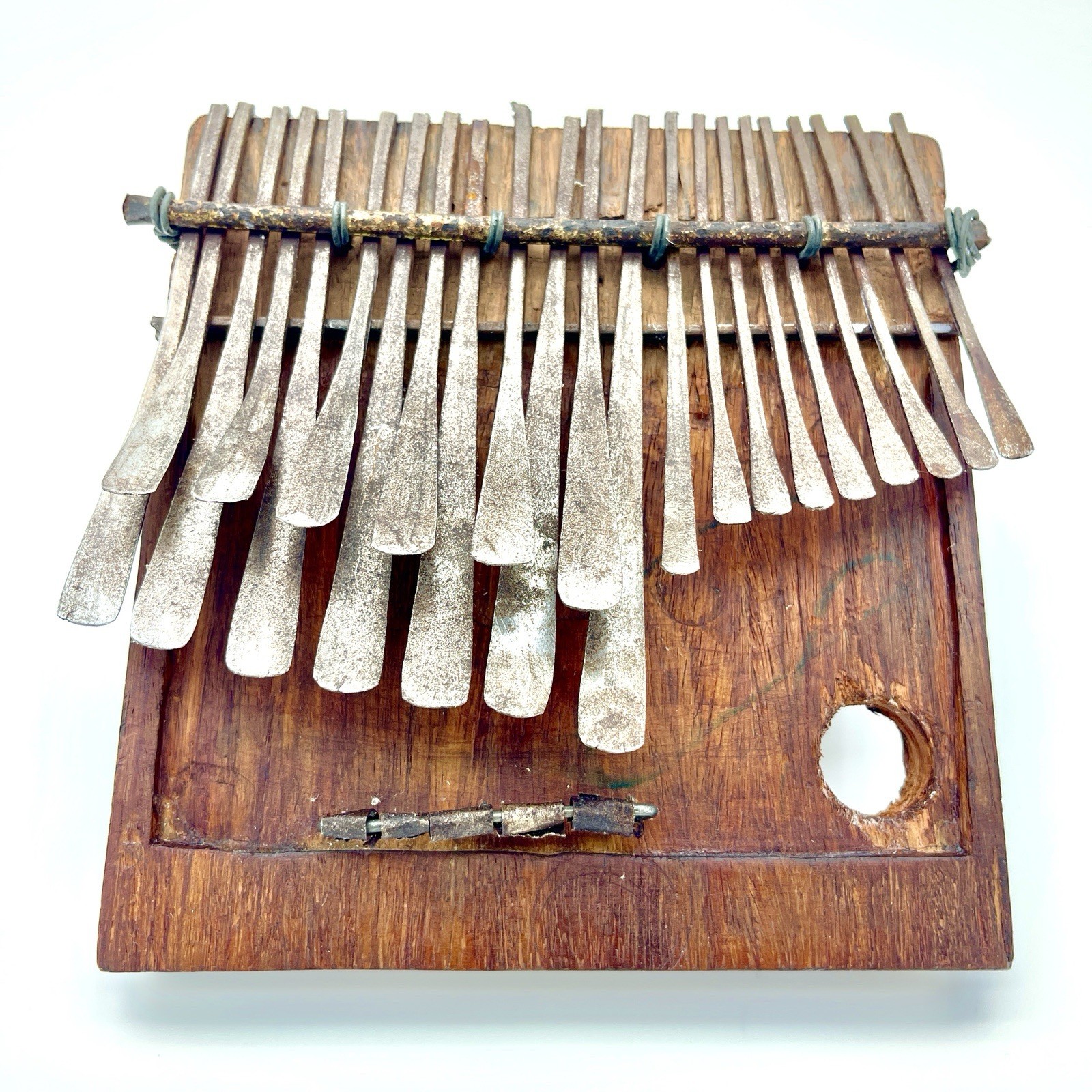 Vintage African Kalimba Mbira Thumb Piano | Handmade Zimbabwe  22 Keys