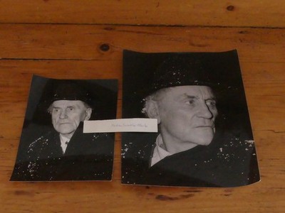 Fotografien Autogramme | Fotos signiert - Bernhard Minetti - Schauspieler