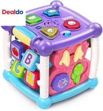 Busy Learners Activity Cube, Purple