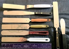 Lot of Spatula Cake Icing Spreaders, Pastry Chef Decorating, Ekco, Pampered Chef