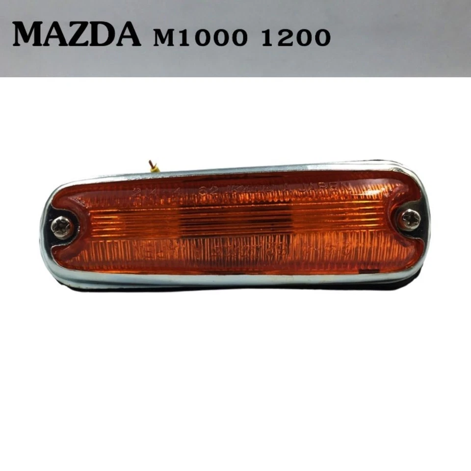 Rare Amber Side Indicator Lamp Year 1967-77 For Mazda Classic R100 RX2 1000 1200 Foto 2 de 4