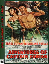 ADVENTURES OF CAPTAIN FABIAN (1951) Errol Flynn Vincent Price Agnes Moorhead