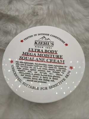 Kiehl's Ultra Body Mega Moisture Squalane Cream 8.4oz / 250mL Full Size - SEALED