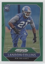 2015 Panini Prizm Rookies Green Prizm Landon Collins #260 qa4