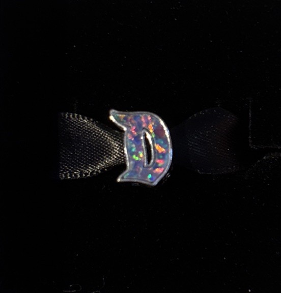 2025 Disneyland Exclusive Pandora Charm Classic D In Box & Polish Cloth