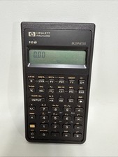 Hewlett Packard 10B Business Financial Calculator 1987 Made In USA No Batteries