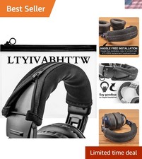 Durable Black Replacement Headband Cover for Headphones - Fits M50X M30X