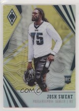 2018 Panini Phoenix Rookies Yellow 64/75 Josh Sweat #175 6ks