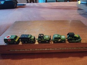 Galoob Micro Machines Military Vehicle Lot of 5 Green Vehicles #7 GB66