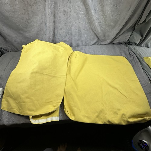IKEA Koarp Chair Cover Armchair Slipcover Orrsta Golden Yellow 203.471.56 - Picture 5 of 8