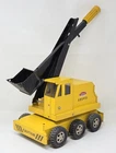 Vintage 1970s Tonka Model 2720 Shovel Truck - Yellow Pressed Steel Construction