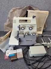 Vtg BERNETTE 234 Overlock Serger Sewing Machine BERNINA Manual Works/Parts READ