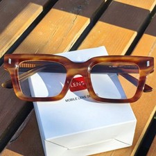 Acetate Eyeglass Frames Square Spectacles Glasses Women Men Unisex Eyewear