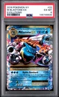 2016 POKEMON XY EVOLUTIONS #22 M BLASTOISE EX PSA 6