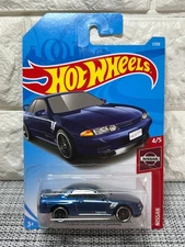Hot Wheels Nissan 4/5 Nissan Skyline GT-R BCNR32 1/250 Blue
