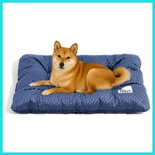 2 in 1 Dog Bed Crate Pad Mat, Washable Reversible Pet Floor Mats,Fluffy Kenne...
