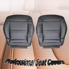 For 2010-2014 Mercedes-benz E350 E550 Both Side Bottom Leather Seat Cover Black