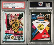 2020-21 Topps Chrome Match Attax UEFA Champions League Europa League Soccer Cards 35