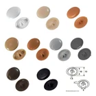 PLASTIC GLOSSY POZI PUSH ON SCREW COVER CAP CAPS Choose COLOUR & QUANTITY