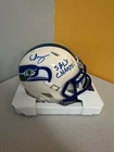 ELIJAH ARROYO signed SEATTLE SEAHAWKS NEW RETRO Mini Helmet SB CHAMP JSA WITNESS