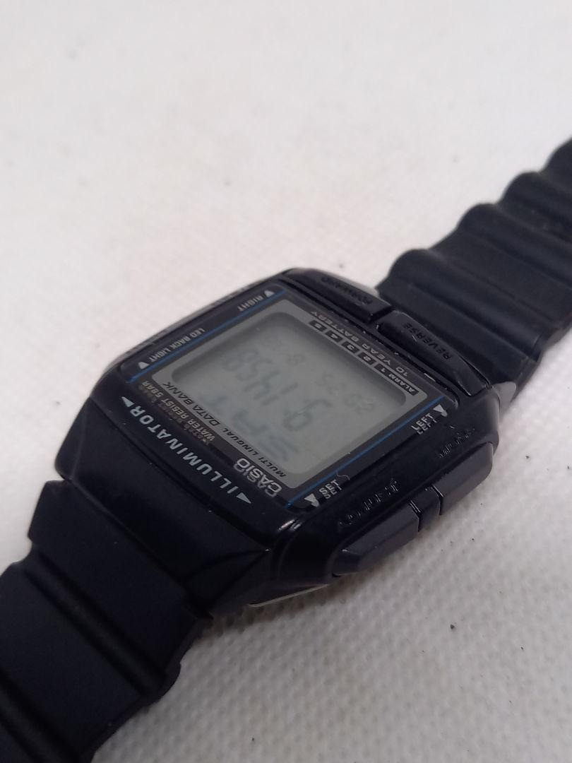 CASIO DBC-1500 Data Bank 150 Digital Calculator Watch Silver